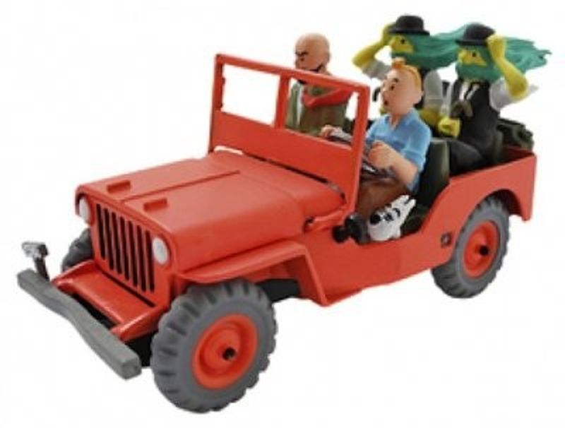 Jeep Willys 1943 "Tintin" - skala 1:43