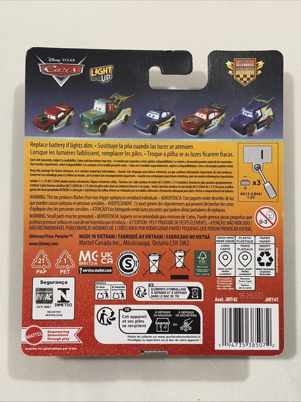 Wingo - Light Up Disney Cars