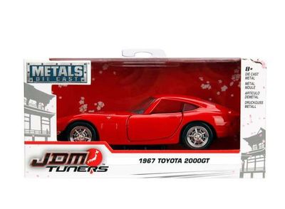 Toyota 2000 GT 1967 röd  - skala 1:32