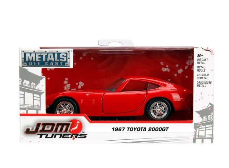 Toyota 2000 GT 1967 röd  - skala 1:32