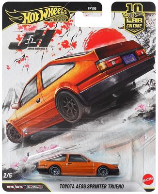 Toyota Celica AE86 Sprinter Trueno - Hot Wheels Car Culture 1:64