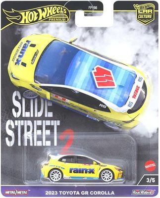 Toyota Corolla GR 2023 - Hot Wheels Slide Street 1:64