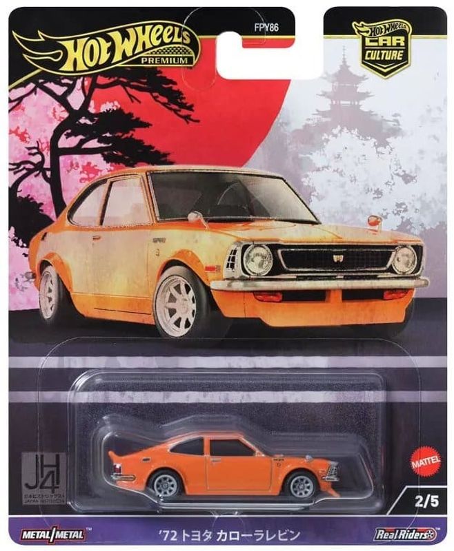 Toyota Corolla Levin 1972 - Hot Wheels Car Culture 1:64