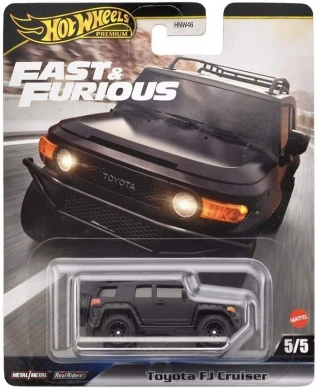 Toyota FJ Cruiser svart Fast & Furious - Hot Wheels 1:64