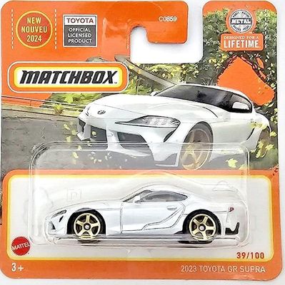 Toyota GR Supra 2023 vit - Matchbox 1:64