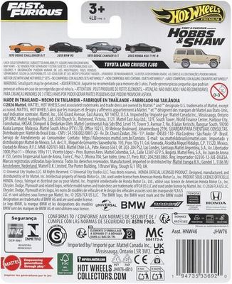 Toyota Land Crusier FJ60 Fast & Furious - Hot Wheels 1:64