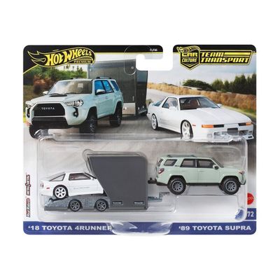 Toyota Supra 1989 & Toyota 4Runner 2018 - Hot Wheels 1:64