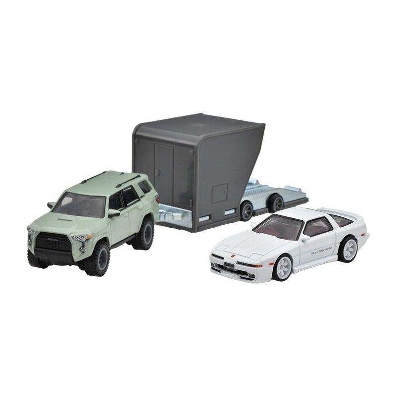 Toyota Supra 1989 & Toyota 4Runner 2018 - Hot Wheels 1:64