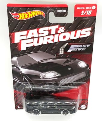 Toyota Supra svart F&F - Hot Wheels 1:64