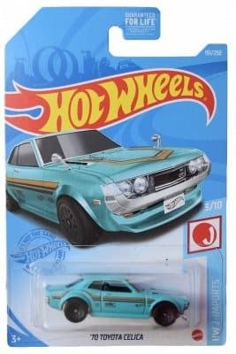 Toyota Celica 1970 cyan - Hot Wheels 1:64