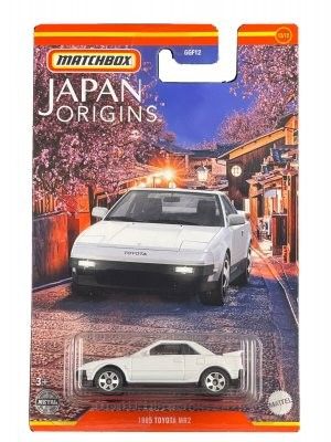 Toyota MR2 1985 vit, lights up - Matchbox 1:64