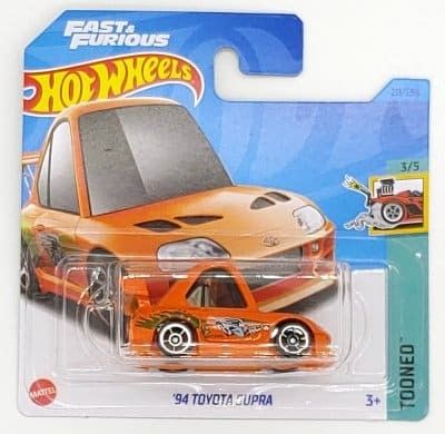Toyota Supra 1994 Tonned orange - Hot Wheels 1:64