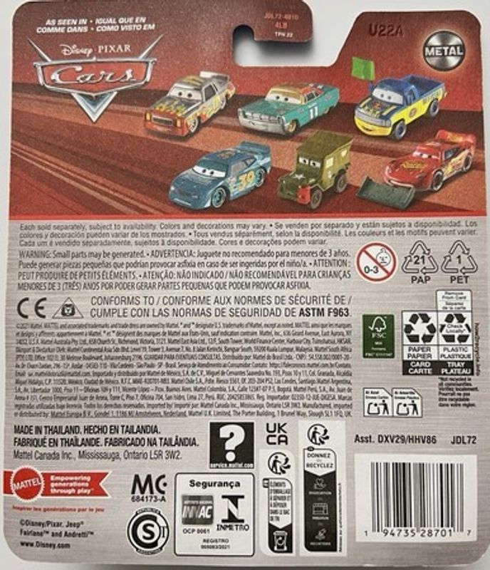 Tank Coat nr 36 v2025 - Disney cars