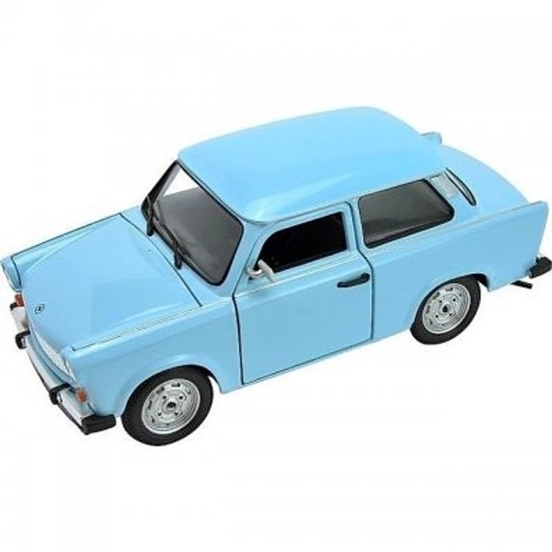 Trabant 601 - blå - skala 1:24