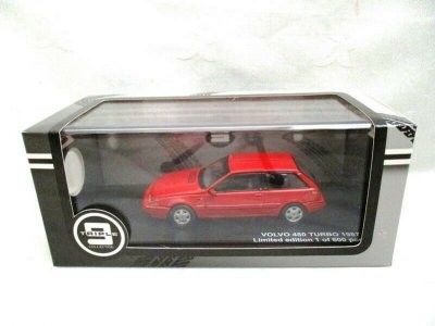 Volvo 480 Turbo 1987 röd - skala 1:43
