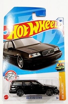 Volvo 850 Estate svart - Hot Wheels 1:64