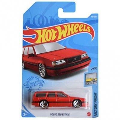 Volvo 850 Estate röd - Hot Wheels 1:64