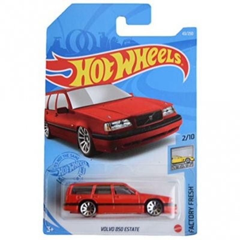 Volvo 850 Estate röd - Hot Wheels 1:64