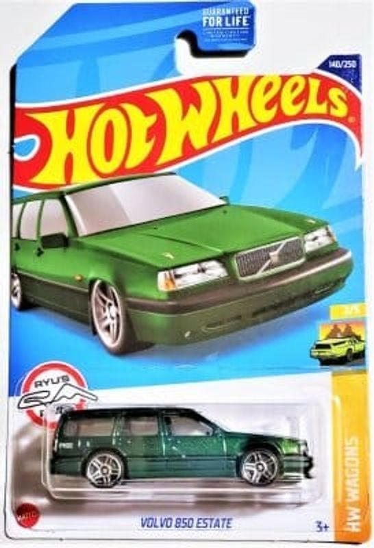 Volvo 850 Estate grön - Hot Wheels 1:64