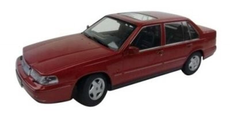 Volvo 960 1996 röd metallic - skala 1:18