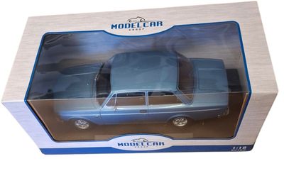 Volvo 142 1973 blå- skala 1:18