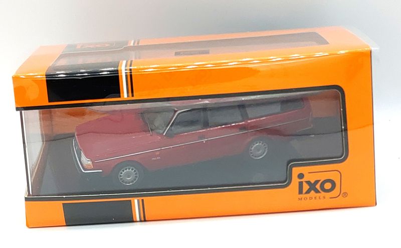 Volvo 240 Kombi/Polar 1989 röd - skala 1:43