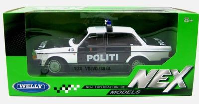 Volvo 240 GL Polis Norge - skala 1:24