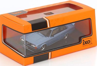 Volvo 240 Turbo Custom 1983 blå - skala 1:43