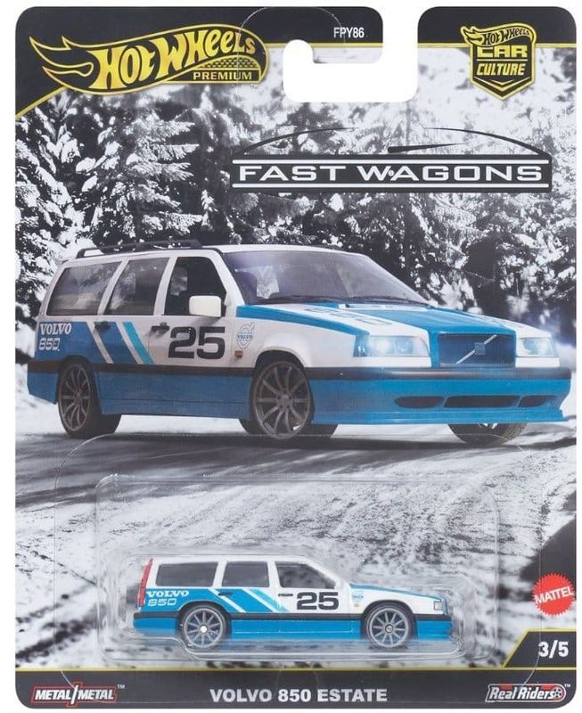 Volvo 850 Estate - Fast Wagon 2025, Hot Wheels 1:64