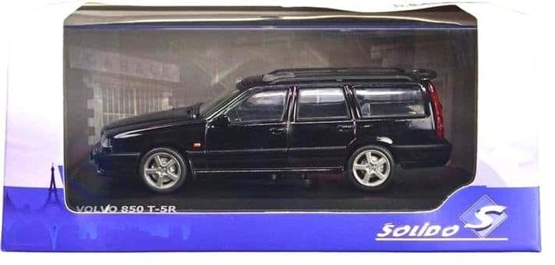 Volvo 850 T-5R svart - skala 1:43