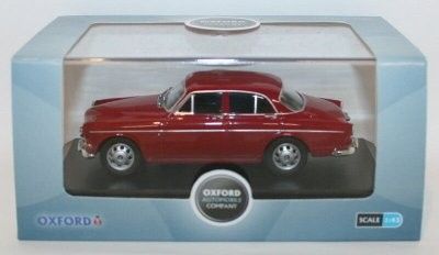 Volvo Amazon RHD - röd - skala 1:43