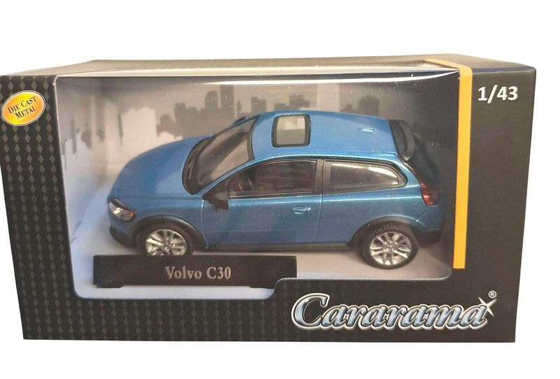 Volvo C30 blå - skala 1:43