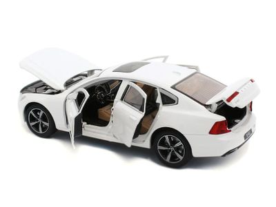 Volvo S90 vit - skala 1:32