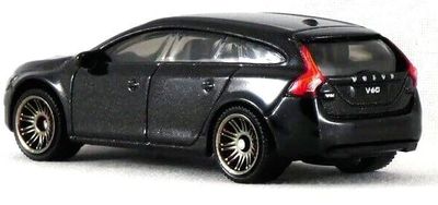Volvo V60 svart - Matchbox 1:64 (utan förpackning)