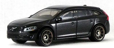 Volvo V60 svart - Matchbox 1:64 (utan förpackning)