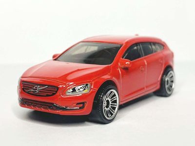Volvo V60 röd - Matchbox 1:64 (utan förpackning)