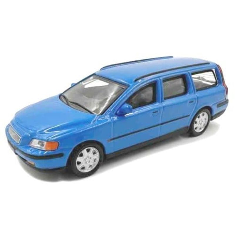 Volvo V70 2008 blå - skala 1:43