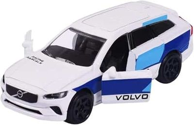 Volvo V90 vit- Majorette 7,5 cm (v2)