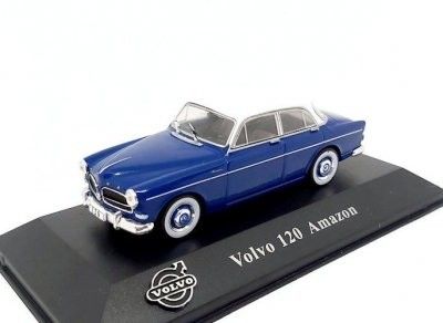 Volvo 120 Amazon 1956 blå - skala 1:43