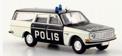 VOLVO 145 1967 - Polisbil - skala 1:87