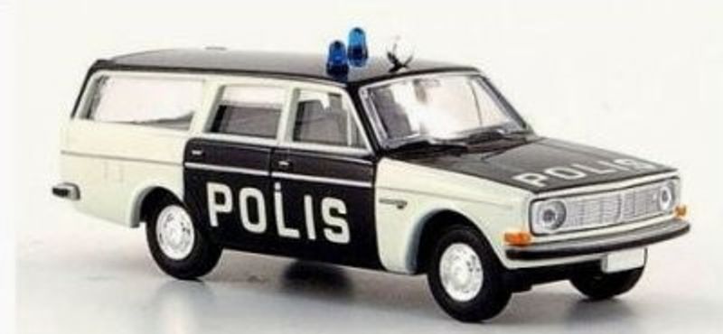 VOLVO 145 1967 - Polisbil - skala 1:87