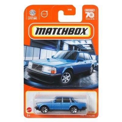 Volvo 240 1986 blå - Matchbox 1:64
