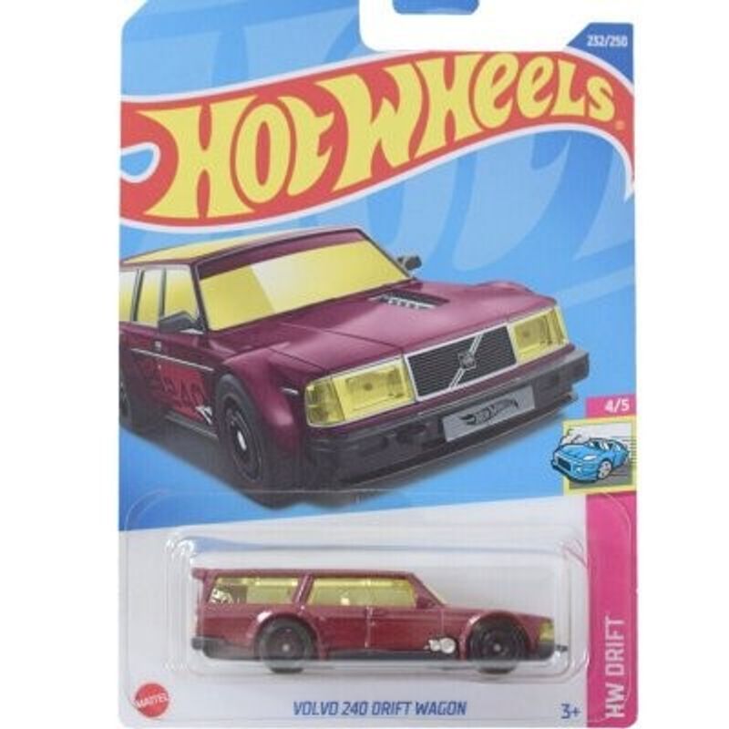 Volvo 240 Drift Wagon - Hot Wheels 1:64 (skadad förpackning)