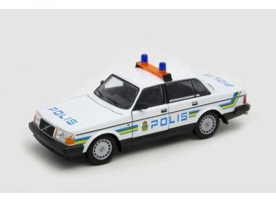 Volvo 240 GL Polis Sverige - skala 1:24