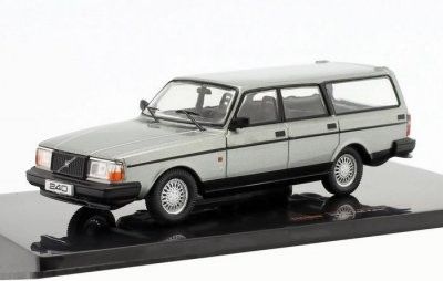 Volvo 240 Polar 1988 grå/silver - skala 1:43