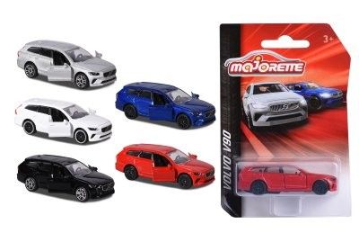 Volvo V90 blå - Majorette 7,5 cm