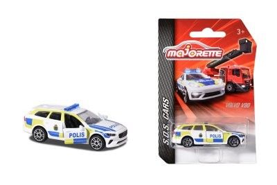Volvo V90 Polis - Majorette 7,5 cm