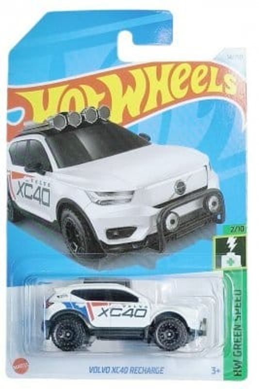 Volvo XC40 Recharged vit - Hot Wheels 1:64