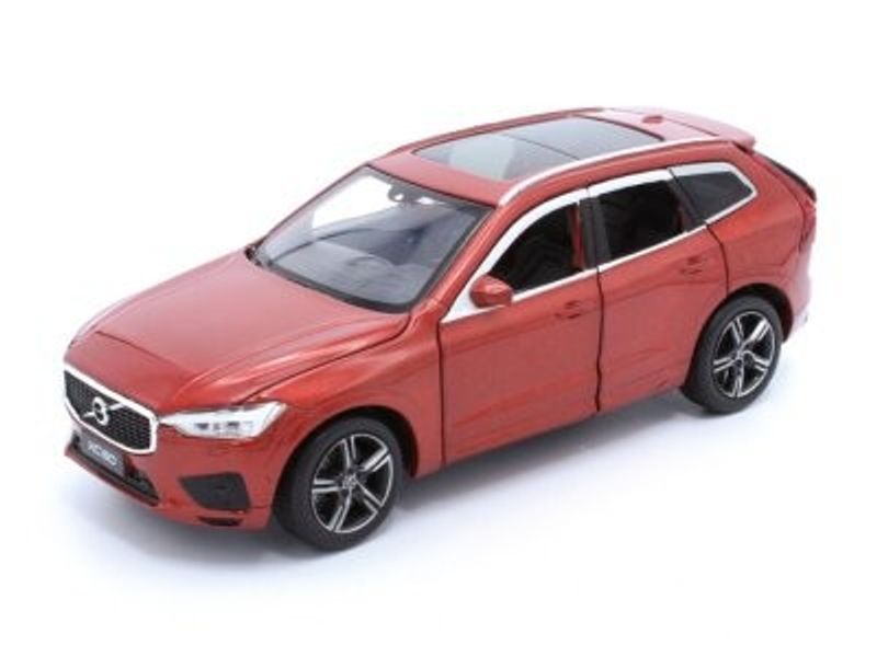Volvo XC60 röd - skala 1:32