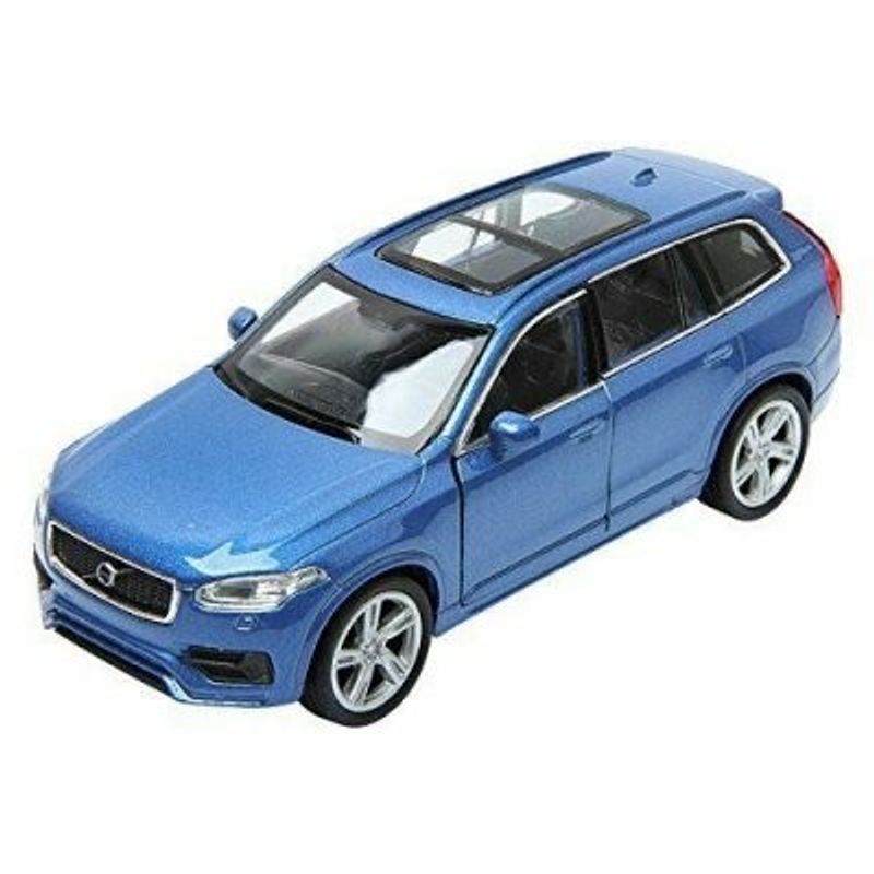 Volvo XC90 - blå - skala 1:34